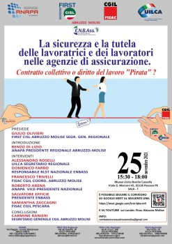 LA SICUREZZA E LA TUTELA DELLE LAVORATRICI E DEI LAVORATORI NELLE AGENZIE DI ASSICURAZIONE